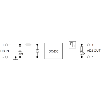 MODUŁ PRZETWORNICY PZU-4810-D2 DC/DC