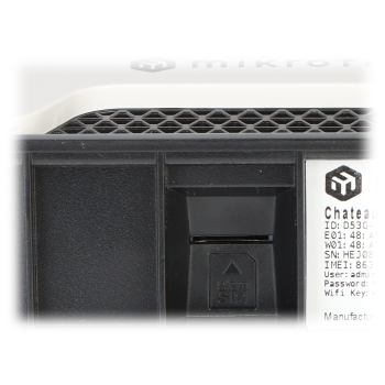 PUNKT DOSTĘPOWY 4G+ LTE Cat. 6 + ROUTER RBD53G-5ACD2HND-LTE6 Chateau LTE6, Wi-Fi 5, 2.4 GHz, 5 GHz, 300 Mb/s + 867 Mb/s MIKROTIK