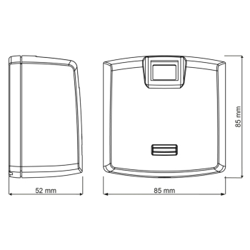CZYTNIK LINII PAPILARNYCH + RFID RFT1000 ROGER