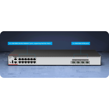 SWITCH POE RG-CS86-12XMG4VS-UP 12-PORTOWY + 4X SFP28 RUIJIE