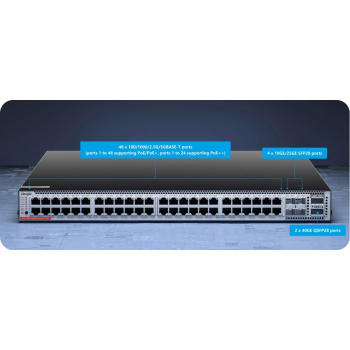 SWITCH POE RG-CS86-48MG4VS2QXS-UPD 48-PORTOWY + 4X SFP28 + 2X QSFP+ RUIJIE