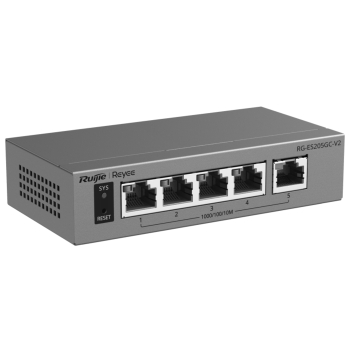 SWITCH   RG-ES205GC-V2 5-PORTOWY REYEE