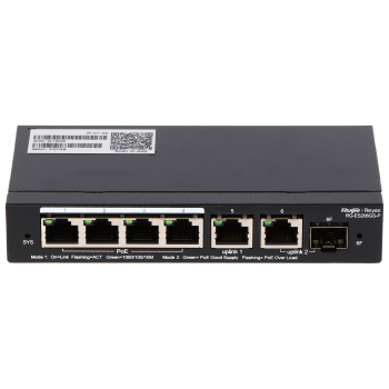 SWITCH POE RG-ES206GS-P 4-PORTOWY SFP REYEE