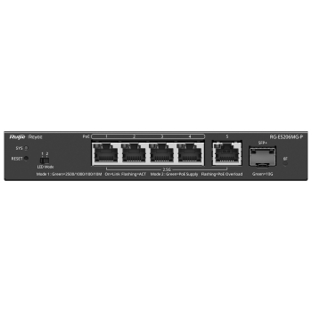 SWITCH POE RG-ES206MG-P 4-PORTOWY SFP REYEE