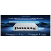 SWITCH POE RG-ES207GS-HP 4-PORTOWY + 2X UPLINK + 1X SFP REYEE