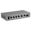 SWITCH POE RG-ES207GS-LP 4-PORTOWY + 2X UPLINK + 1X SFP REYEE