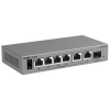 SWITCH POE RG-ES207GS-P 4-PORTOWY + 2X UPLINK + 1X SFP REYEE