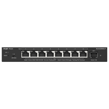 SWITCH POE RG-ES209MG-P 8-PORTOWY SFP REYEE