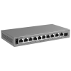 SWITCH POE RG-ES211GS-LP 8-PORTOWY + 2X UPLINK + 1X SFP REYEE