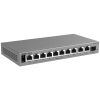 SWITCH POE RG-ES211GS-P 8-PORTOWY + 2X UPLINK + 1X SFP REYEE