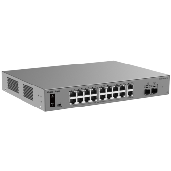 SWITCH POE RG-ES220GS-P-V2 16-PORTOWY + 2X UPLINK + 2X SFP REYEE