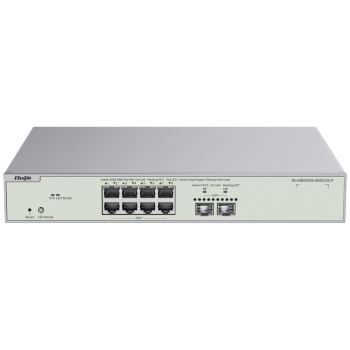 SWITCH POE RG-NBS3300-8MG2XS-P 8-PORTOWY + 2X SFP+ RUIJIE