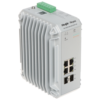SWITCH PRZEMYSŁOWY POE RG-NIS3100-4GT2SFP-HP 4-PORTOWY SFP REYEE