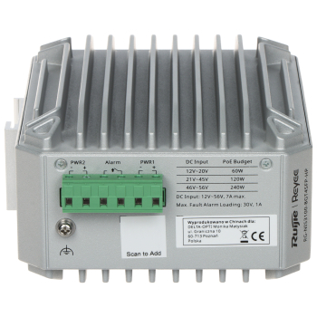 SWITCH PRZEMYSŁOWY POE RG-NIS3100-8GT4SFP-HP 8-PORTOWY SFP REYEE
