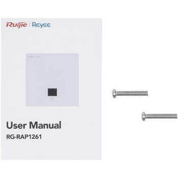 PUNKT DOSTĘPOWY RG-RAP1261 Wi-Fi 6, 2.4 GHz, 5 GHz 574 Mb/s + 2402 Mb/s REYEE
