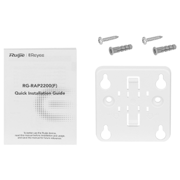 PUNKT DOSTĘPOWY RG-RAP2200(F) 2.4 GHz 5 GHz 400 Mbps + 867 Mbps REYEE