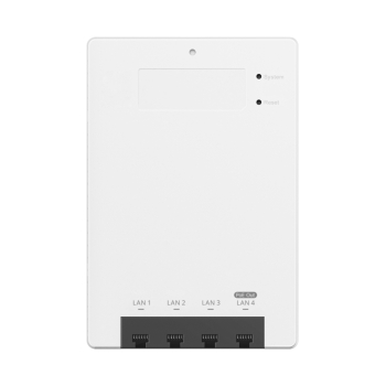 PUNKT DOSTĘPOWY RG-RAP62-WALL Wi-Fi 6 2.4 GHz 5 GHz 573 Mb/s + 2401 Mb/s REYEE