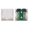 GNIAZDO KOŃCOWE RJ45-2G2 PODWÓJNE