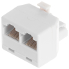 ROZGAŁĘŹNIK RJ45-W/2RJ45-G