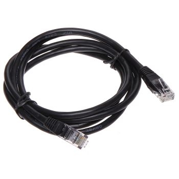 PATCHCORD RJ45/6/1.5-BLACK 1.5 m