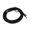 PATCHCORD RJ45/6/3.0-CU-BLACK 3.0 m Lanberg