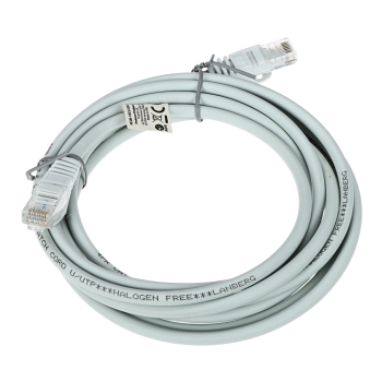 PATCHCORD RJ45/6/3.0-CU-GREY 3.0 m Lanberg