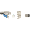 WTYK MODULARNY KĄTOWY EKRANOWANY RJ45/FTP6A-HAND-KAT