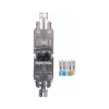 WTYK MODULARNY EKRANOWANY RJ45/FTP6A-HAND/S DELTA NETWORK