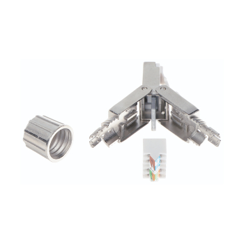 WTYK MODULARNY EKRANOWANY RJ45/FTP6A-HAND/S DELTA NETWORK