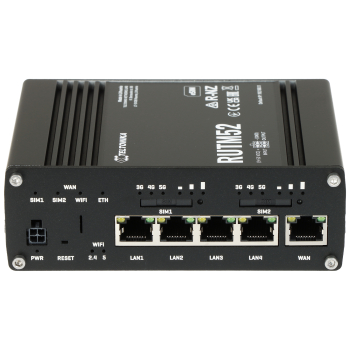 PUNKT DOSTĘPOWY DUAL 5G +ROUTER RUTM52 Dual SIM + eSIM Wi-Fi 5, 2.4 GHz, 5 GHz, 867 Mb/s Teltonika