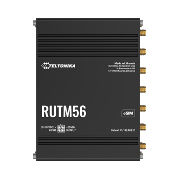 PUNKT DOSTĘPOWY DUAL 5G +ROUTER RUTM56 Dual SIM + eSIM Wi-Fi 5, : 2.4 GHz, 5 GHz, 867 Mb/s Teltonika