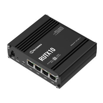PUNKT DOSTĘPOWY +ROUTER RUTX10 Bluetooth BLE, Wi-Fi 5, 2.4 GHz, 5 GHz 867 Mb/s Teltonika