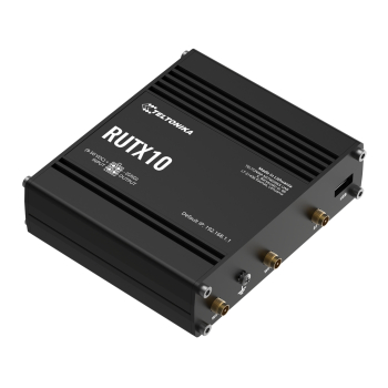PUNKT DOSTĘPOWY +ROUTER RUTX10 Bluetooth BLE, Wi-Fi 5, 2.4 GHz, 5 GHz 867 Mb/s Teltonika