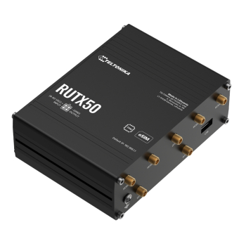 PUNKT DOSTĘPOWY 5G + ROUTER RUTX50320400 Dual SIM Wi-Fi 5, 2.4 GHz, 5 GHz, 867 Mb/s Teltonika