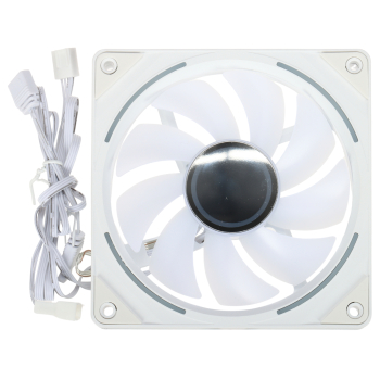 WENTYLATOR S-1200-MIRROR-WHITE 1600 RPM ARGB LOVINGCOOL