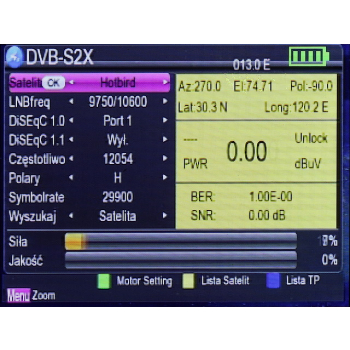 MIERNIK SATELITARNY S-22 DVB-S/S2/S2X Spacetronik