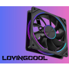 WENTYLATOR S-PRO-120-CD-BLACK 1600 RPM ARGB LOVINGCOOL