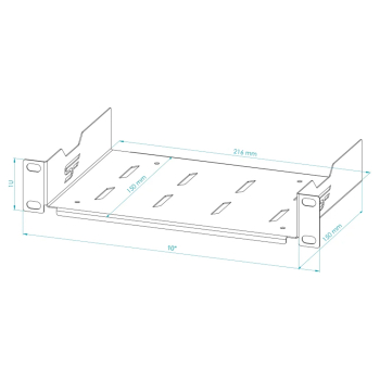 PÓŁKA S-RSF10-1U-150G 150 mm STALFLEX