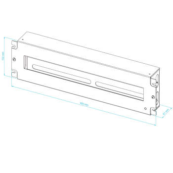 PANEL DYSTRYBUCJI NAPIĘĆ S-VDP-C19-3U-60-B STALFLEX