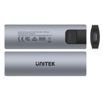 OBUDOWA DYSKU TWARDEGO S1230A SSD M.2 SATA/NVMe UNITEK