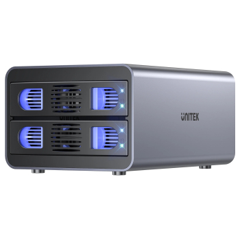 OBUDOWA DO DYSKÓW S1308A01-EU 2 X SATA 2.5 / 3.5 " 40 TB - 5 Gbps UNITEK