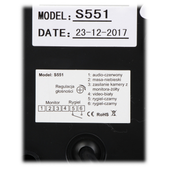 WIDEODOMOFON S551 VIDOS