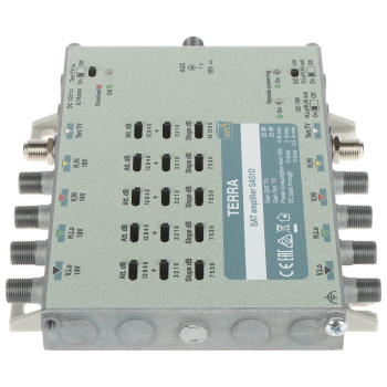 WZMACNIACZ DO MULTISWITCHY SA-51D 5 WEJŚĆ / 5  WYJŚĆ TERRA