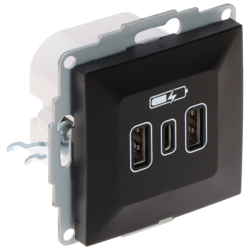 GNIAZDO ŁADOWANIA SANTRA/4108-19/EPN USB 5 V DC / 3.4 A Elektro-Plast
