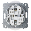 GNIAZDO PODWÓJNE SANTRA/4143-10/EPN 230 V 16 A Elektro-Plast
