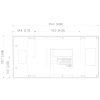PANEL WEWNĘTRZNY SCP3022B-IBZ-S IP / Wi-Fi / 2-Wire DAHUA