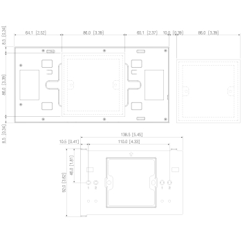 PANEL WEWNĘTRZNY SCP3022B-IBZ IP / Wi-Fi / 2-Wire DAHUA
