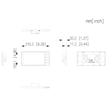 PANEL WEWNĘTRZNY SCP3022B-IBZ IP / Wi-Fi / 2-Wire DAHUA