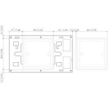 PANEL WEWNĘTRZNY SCP3024A-B IP / Wi-Fi / 4-Wire DAHUA