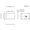 PANEL WEWNĘTRZNY SCP3042A-BZ-S IP / Wi-Fi / 2-Wire DAHUA